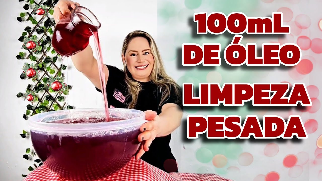 COM 100mL DE ÓLEO FAÇA SABÃO LÍQUIDO CASEIRO LIMPEZA PESADA😱 PEQUENA QUANTIDADE GRANDE QUALIDADE ❤️