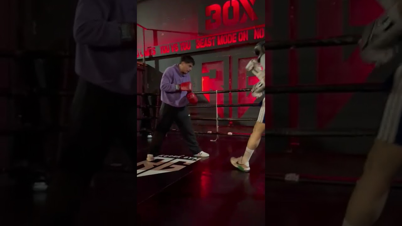 Sparring sumito en Ruger Gym