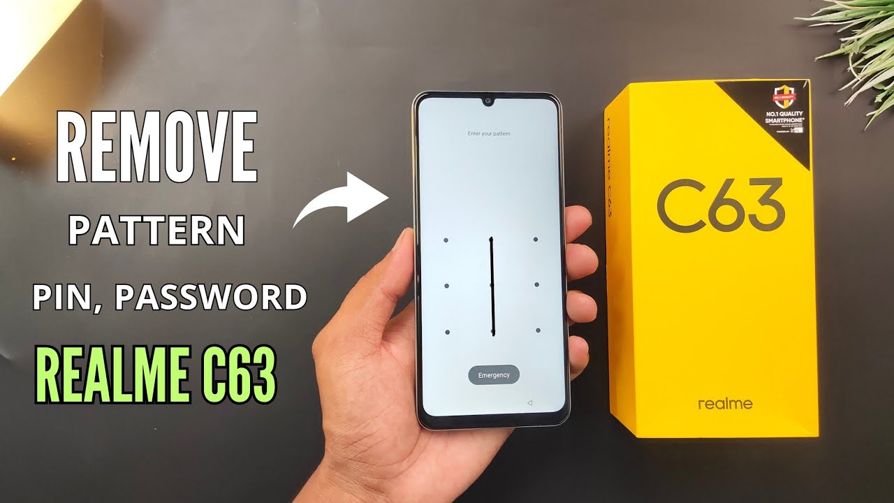 Realme C63 Hard Reset | Break Pattern, Pin, Password | Remove Screen Lock | RMX3939 |
