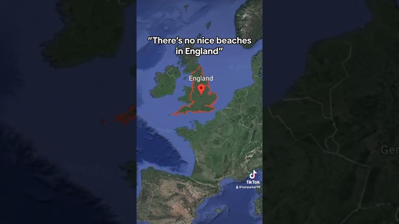 The best beaches to visit in England in 2023 🏖️ #shorts #travel