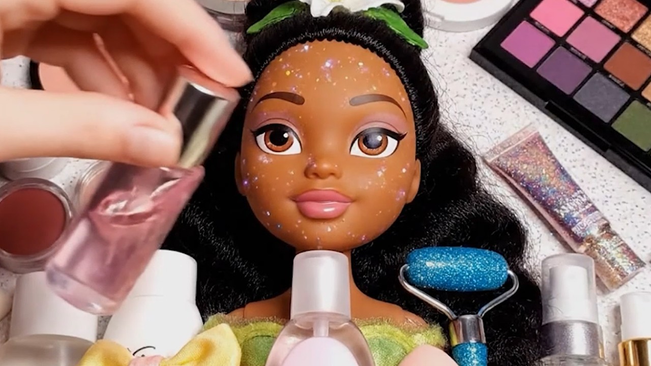 ✨ Brave & Beautiful | Moana-Inspired Soft Glam ASMR 🐚