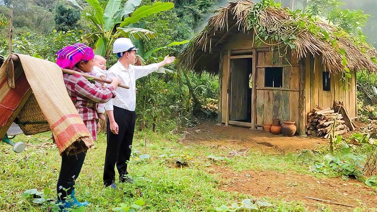 REWIND TIMELAPSE - 365 days: A young woman transformed an abandoned house into a new home