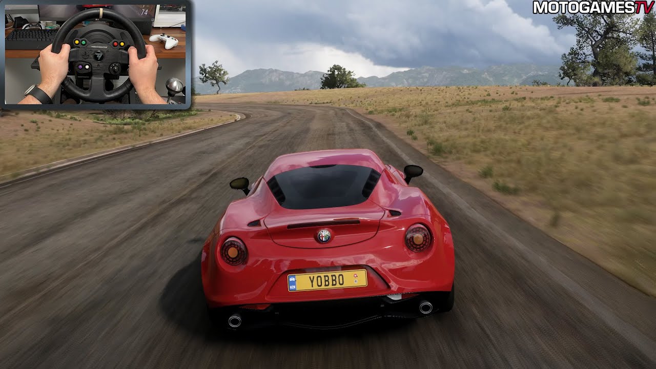 Forza Horizon 5 - 2014 Alfa Romeo 4C | Thrustmaster TX Gameplay