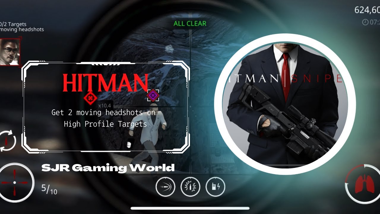 Hitman Sniper | Get 2 moving headshots on High Profile Targets