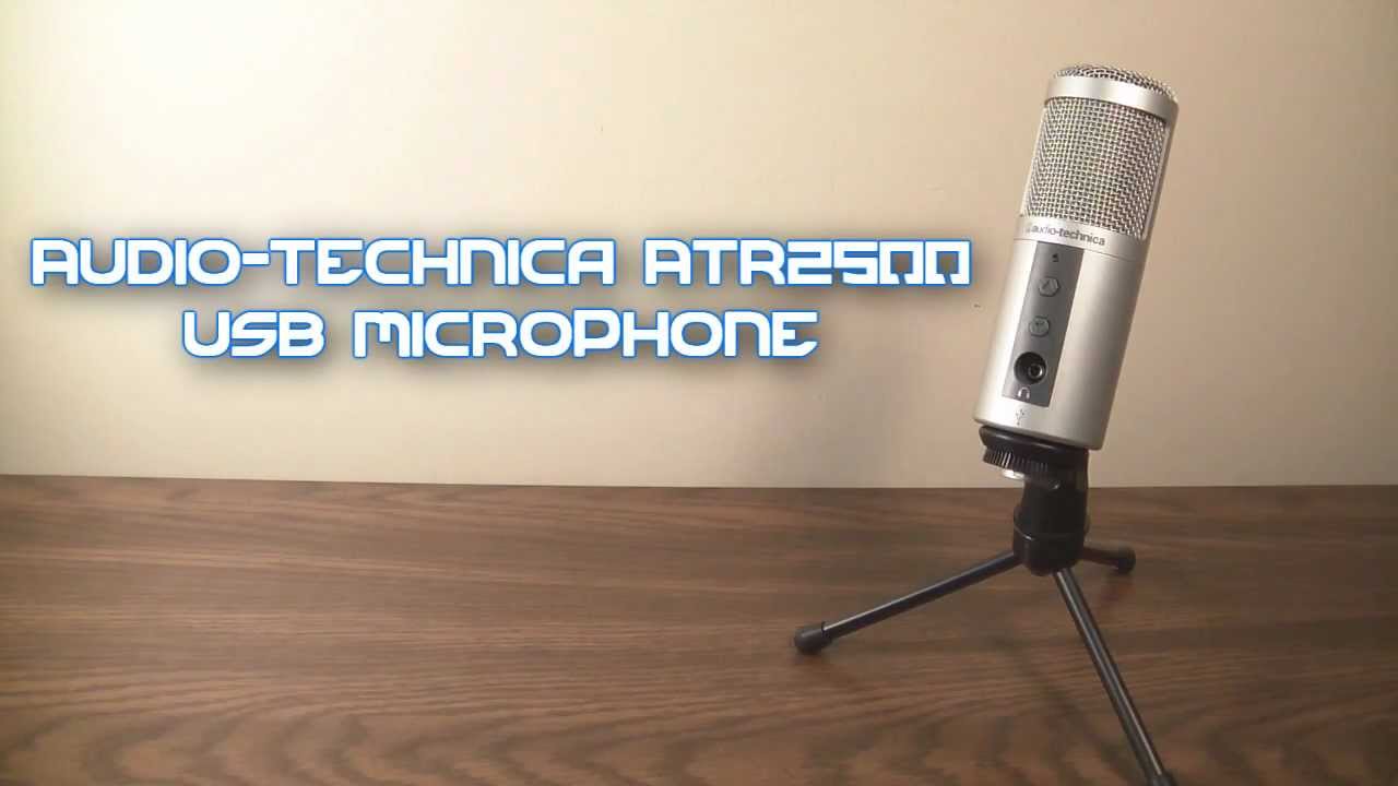 Audio Technica ATR2500 USB Microphone Review