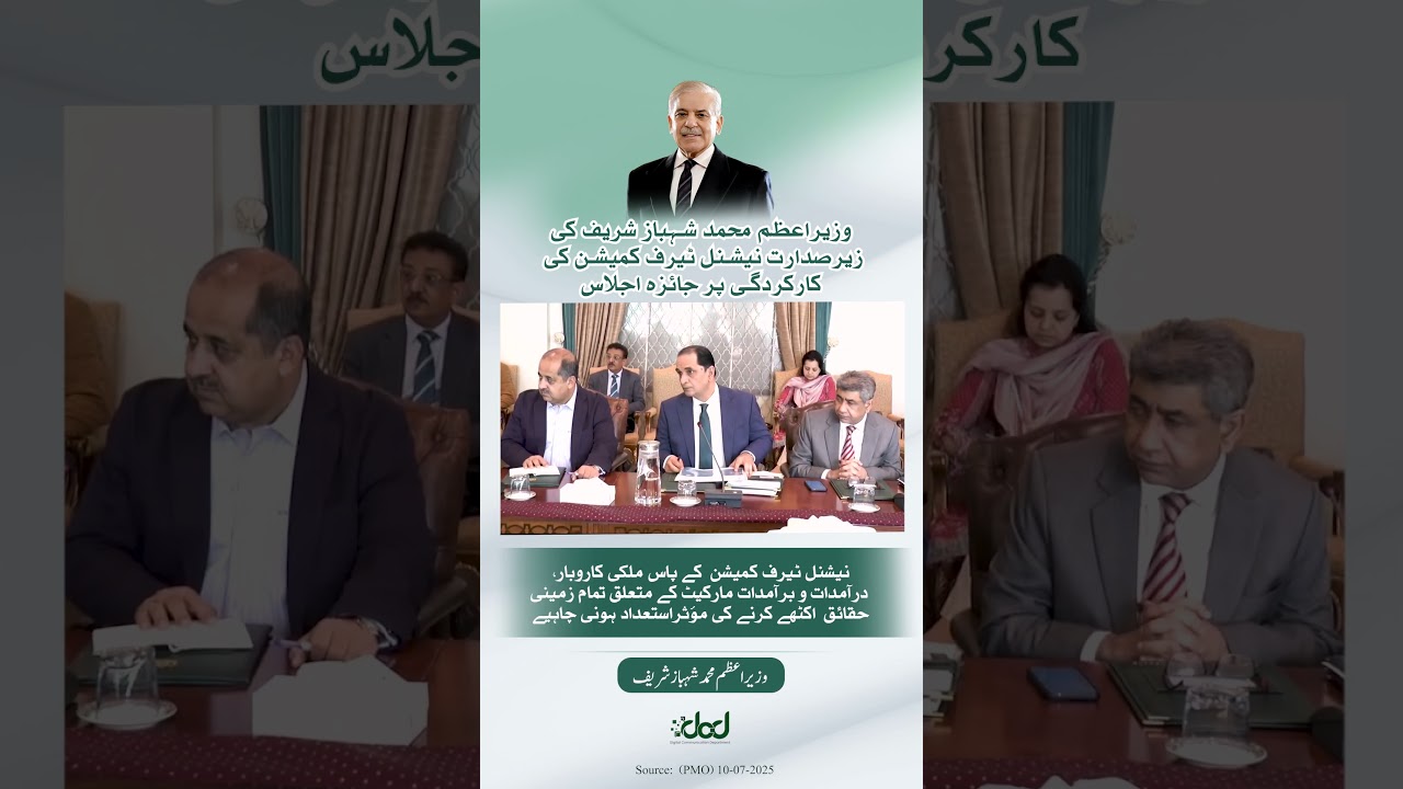 PM Shehbaz Chairs Review Meeting on National Tariff Commission's Performance
