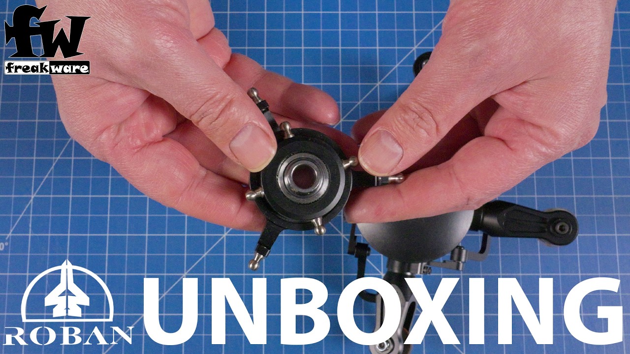 Unboxing Roban 4 Blatt Rotorkopf 10mm V2