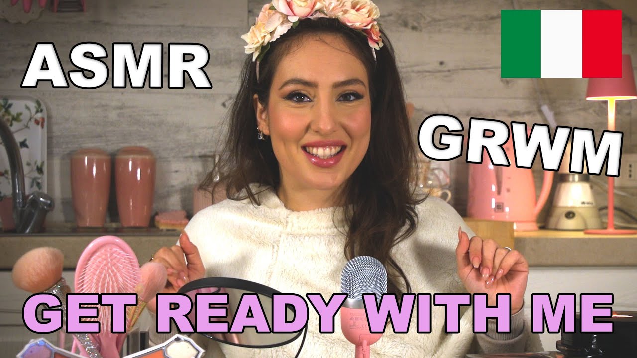 ASMR ITA | GRWM | Make-up asmr | Get ready with me
