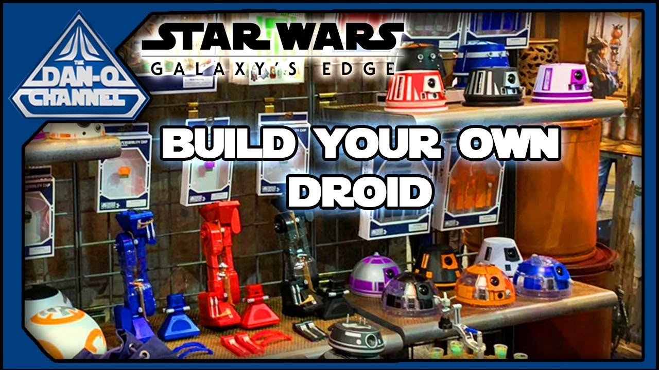 How to Build a Droid at Star Wars Galaxy's Edge - Droid Depot Merchandise