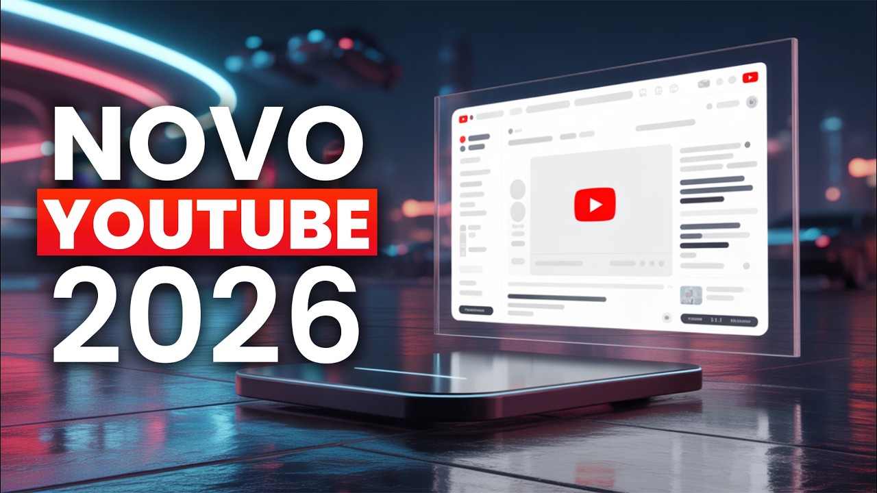 YouTube anunciou grandes mudan&ccedil;as em 2026