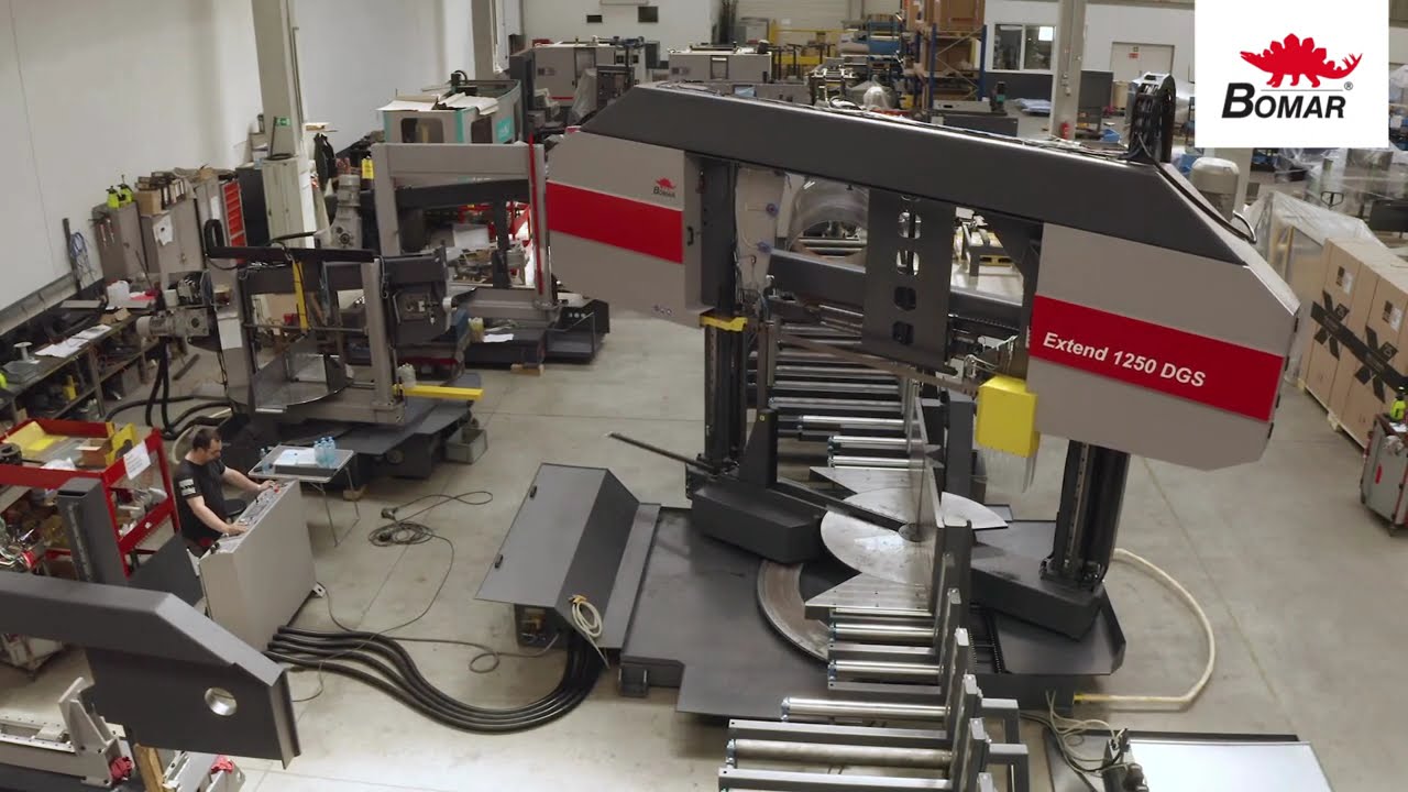 BOMAR EXTEND 1250 DGS Lintzaagmachine Bandsaw