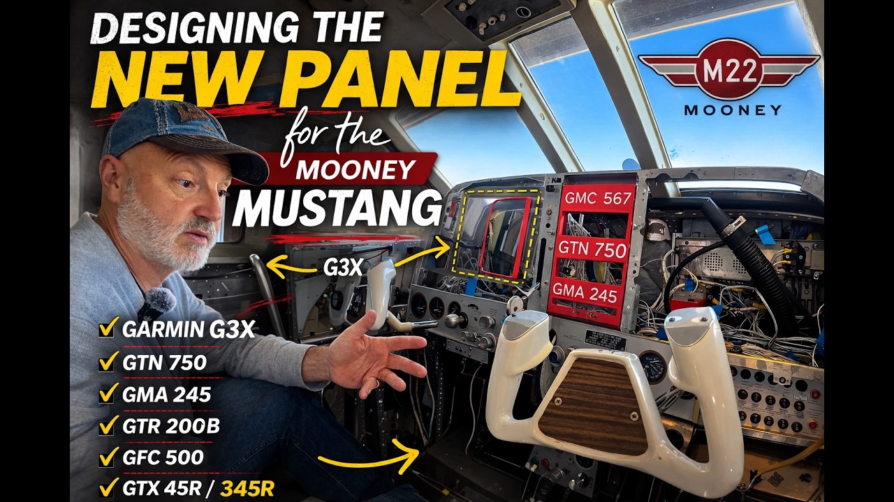 Новая панель кузова Mooney Mustang… наконец-то обретает форму.