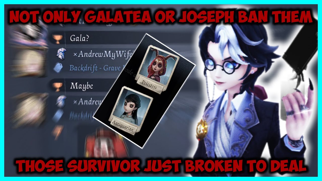【Identity V】This character is the most annoying in the ranking