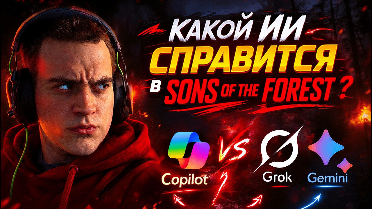 Я выживал в Sons Of The Forest по советам НЕЙРОСЕТЕЙ… Кто оказался умнее?