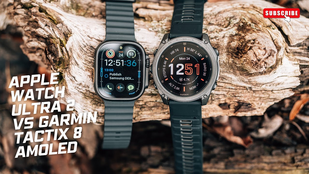 Apple Watch Ultra 2 vs Garmin Tactix 8 AMOLED