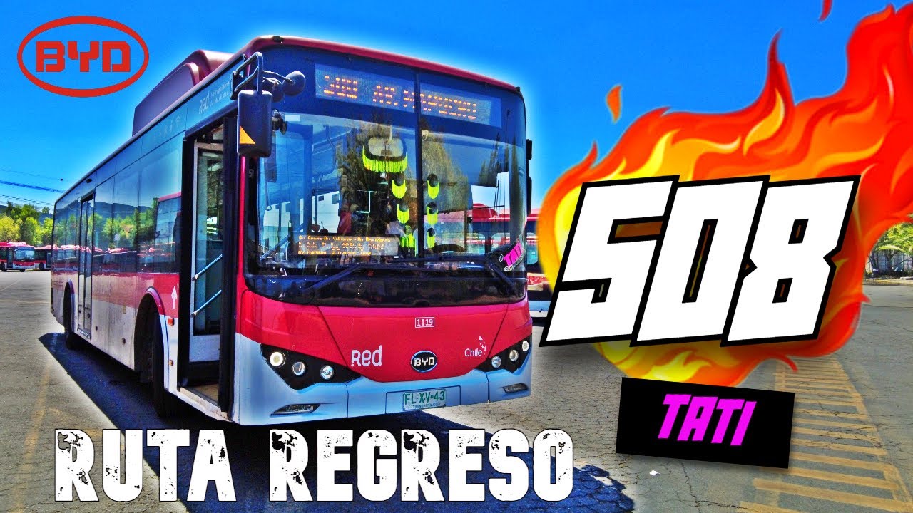 508  Ruta REGRESO Transantiago PUDAHUEL / PEÑALOLEN