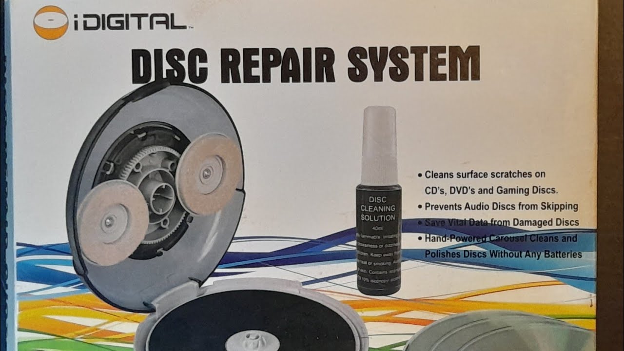 ОБЗОР УСТРОЙСТВА ДЛЯ УСТРАНЕНИЯ ЦАРАПИН НА CD