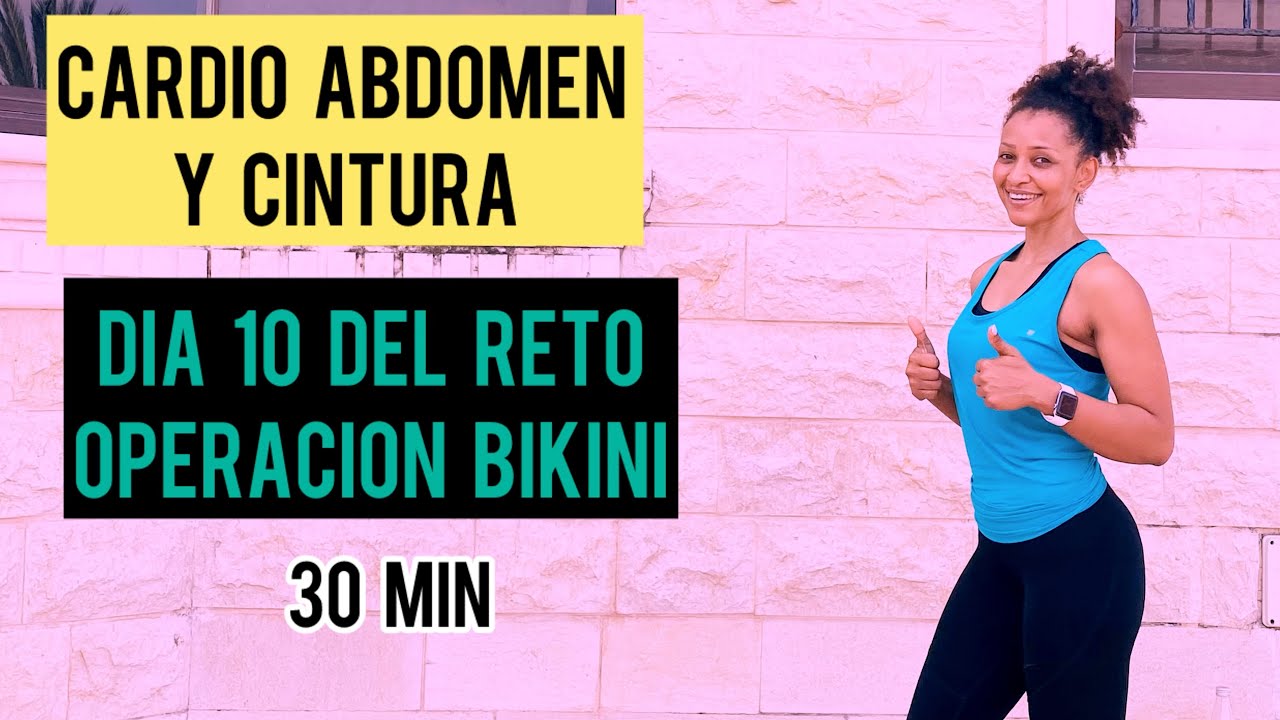 RUTINA QUEMA GRASA ABDOMINAL/ Cardio / Reto de 10 días/30 Min