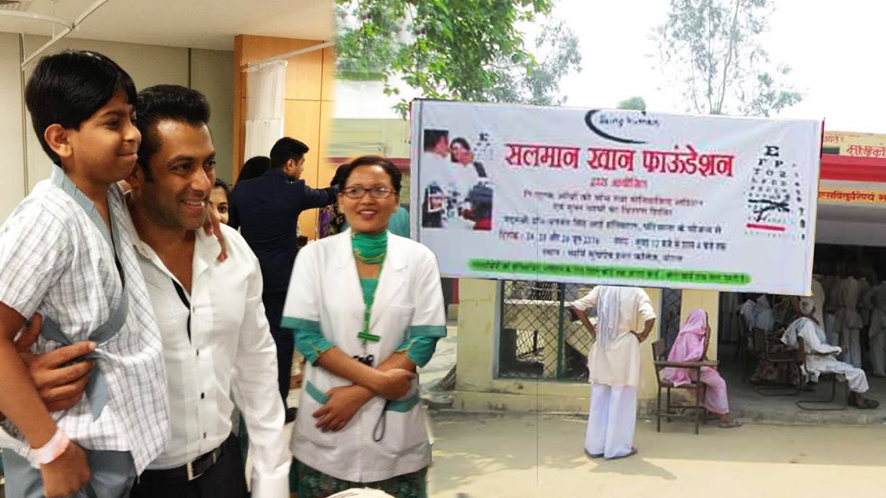 Salman Khan Foundation PROVIDES Medical Help In Villages - Being Human