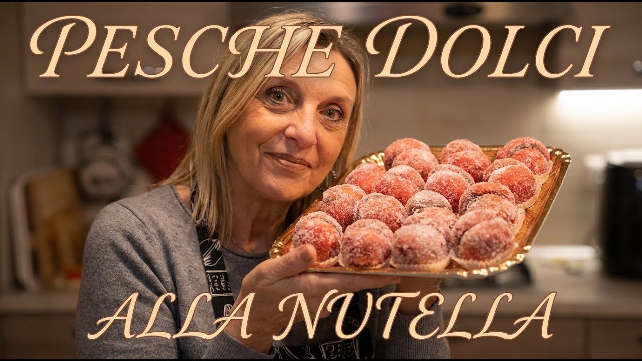 Pesche Dolci all'Alchermes e Nutella: Ricetta Facile e Veloce
