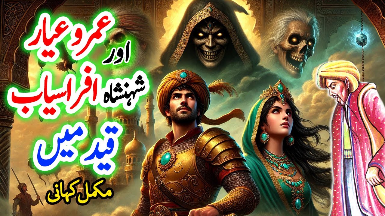 Umro Ayyar Aur Afraseab Qaid Me | Complete Novel | Shahenshah Afrasiab Series | Jinn Stories