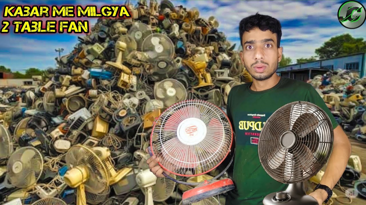 O Bhai! Khabar Se Lekar Aaya Hun 2 Table Fan | How To Make Table Fan 