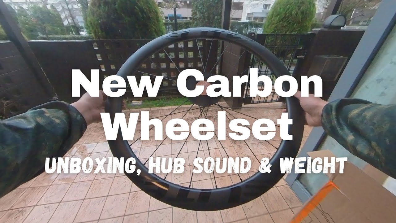 Elite Road Carbon Wheelset: Unboxing, hub sound and weight.