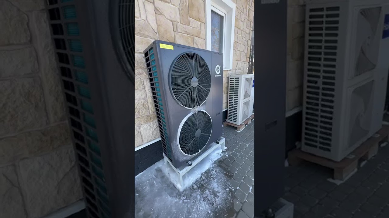 ГАЗ НЕ НУЖЕН? Тепловой насос Suntide в -20&deg;C! #hvac #тепловойнасосвоздухвода