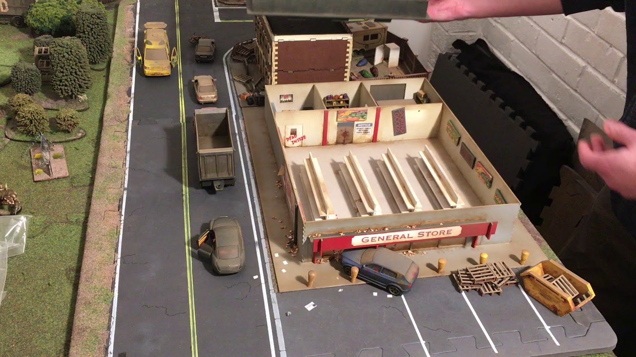 Walking dead all out war table