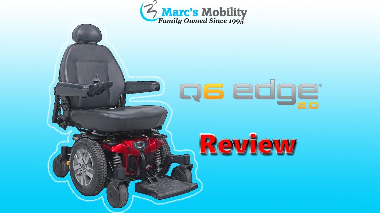 Quantum Edge 2.0 Basic Fast Powerchair in Red - Review # 8639