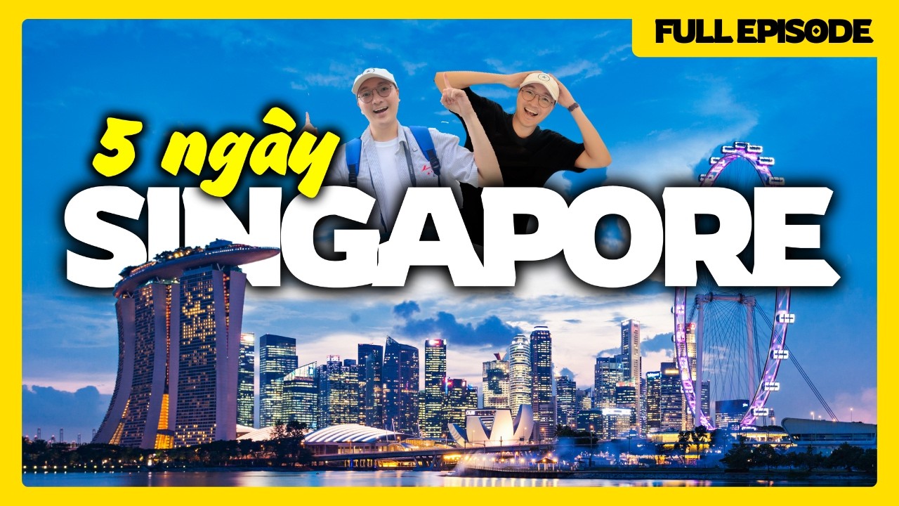 [TẬP FULL] REVIEW DU LỊCH SINGAPORE TỰ TÚC 5 NGÀY SIÊU CHI TIẾT ⭐️