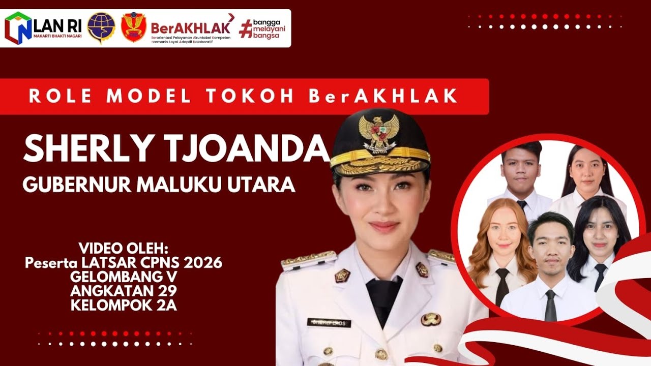 Role Model Tokoh BerAKHLAK - Sherly Tjoanda  | Tugas Latsar CPNS 2026 | G.5_A.29_K2