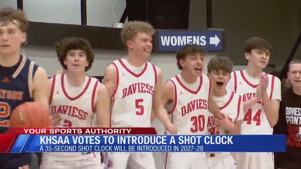 KHSAA to adopt 35 second shot clock in 2027-28 season