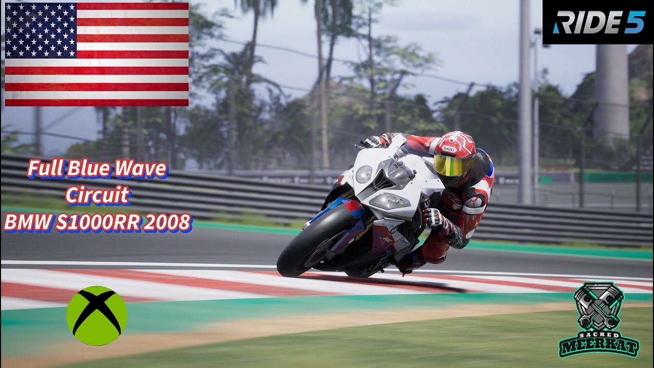 RIDE 5 - Day 2 Hotlap - Full Blue Wave Circuit - BMW S1000RR 2008 - Xbox series X