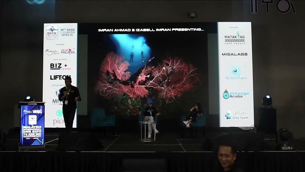 MIDE2024 Photo, Dive and Travel - Talk by Speaker Imran Ahmad