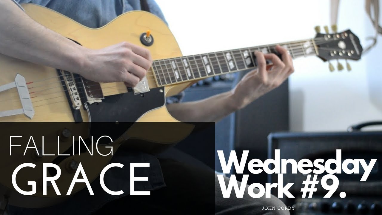 Falling Grace (solo guitar) - John Cordy || Wednesday Work || Epiphone Es 175