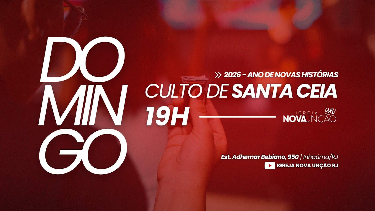 Culto de Santa Ceia | 04/01/2026