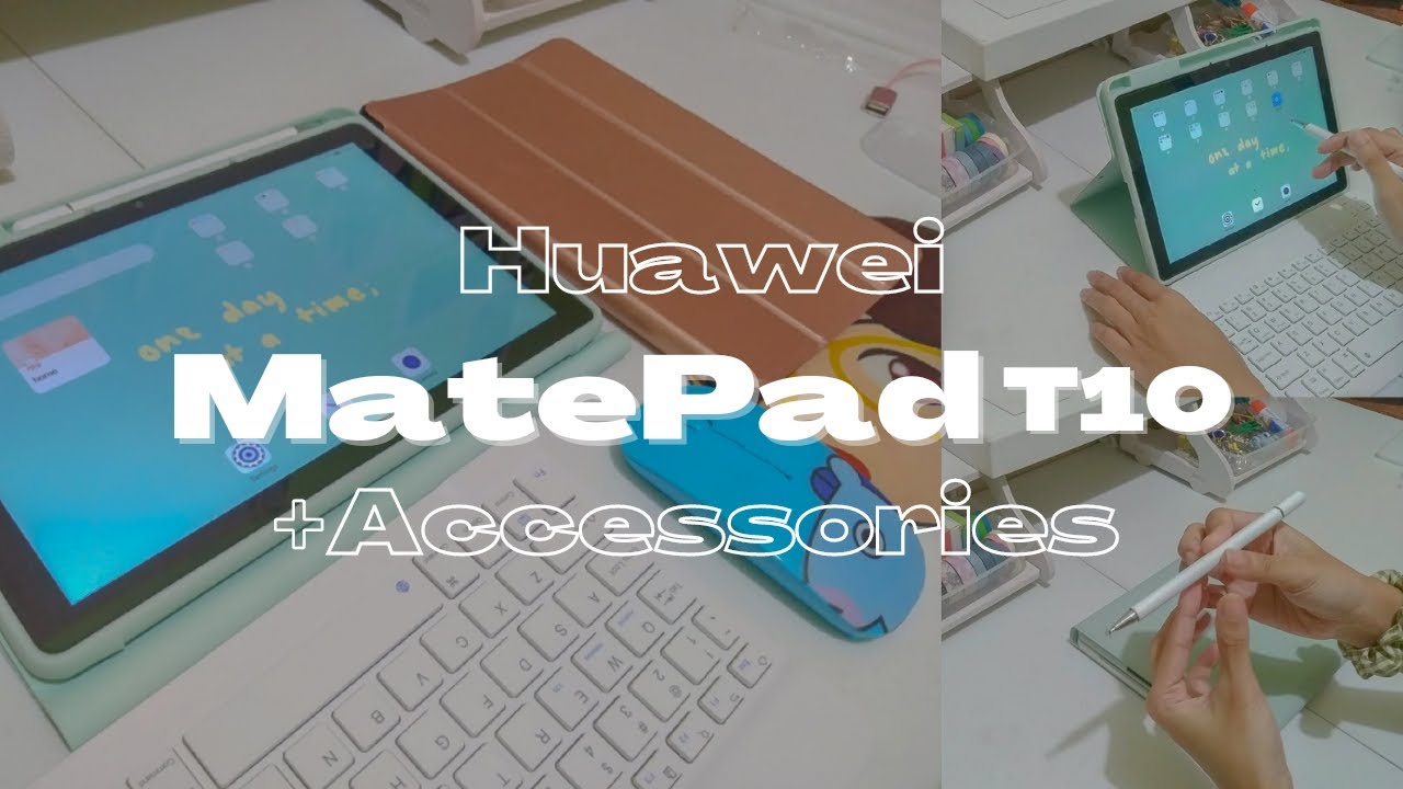 🧸Unboxing Huawei Matepad T10 + Accessories | budget tablet for online learning | Hey An;