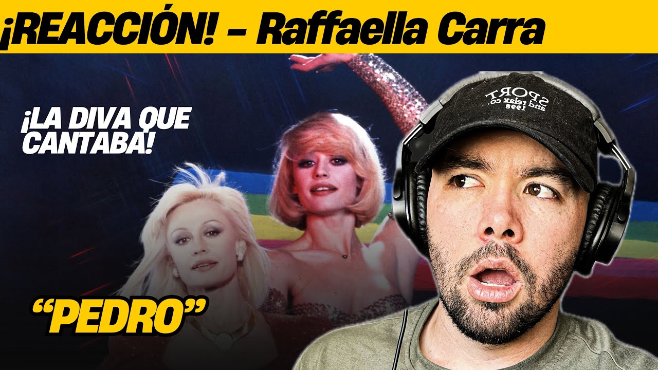 Disco europeo convertido en himno latino | Raffaella Carrà - Pedro | Reacción
