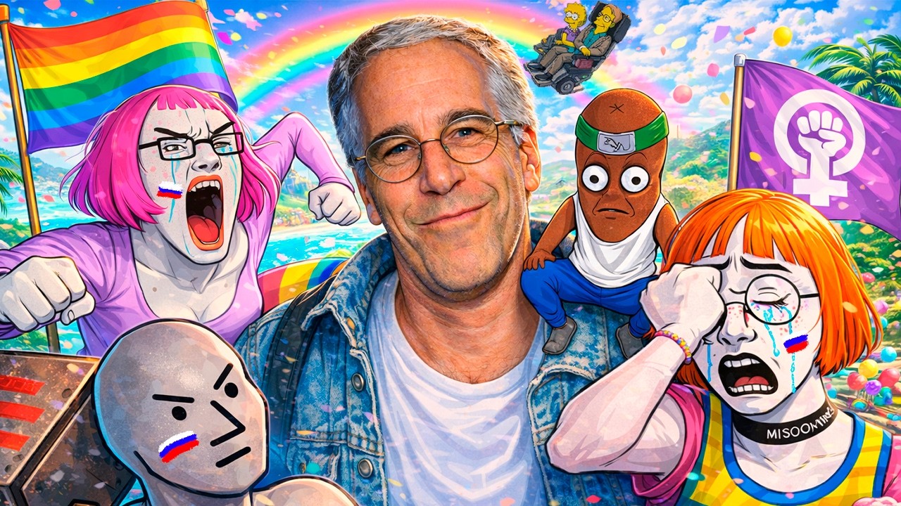 МЕМЫ ПРО ЭПШТЕЙНА СВЕЛИ С УМА ФЕМИНИСТОК