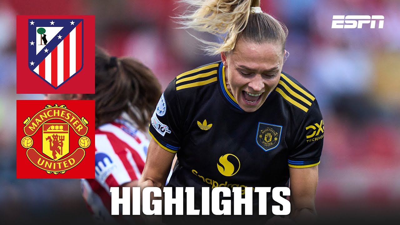 🚀 Rolfö rocket winner as Manchester United & Atletico Madrid see red | UEFA Women’s Champions League