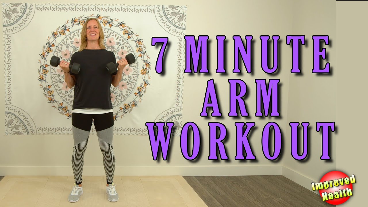 7 Minute ARM WORKOUT | How to Tone Arms | Standing or Seated