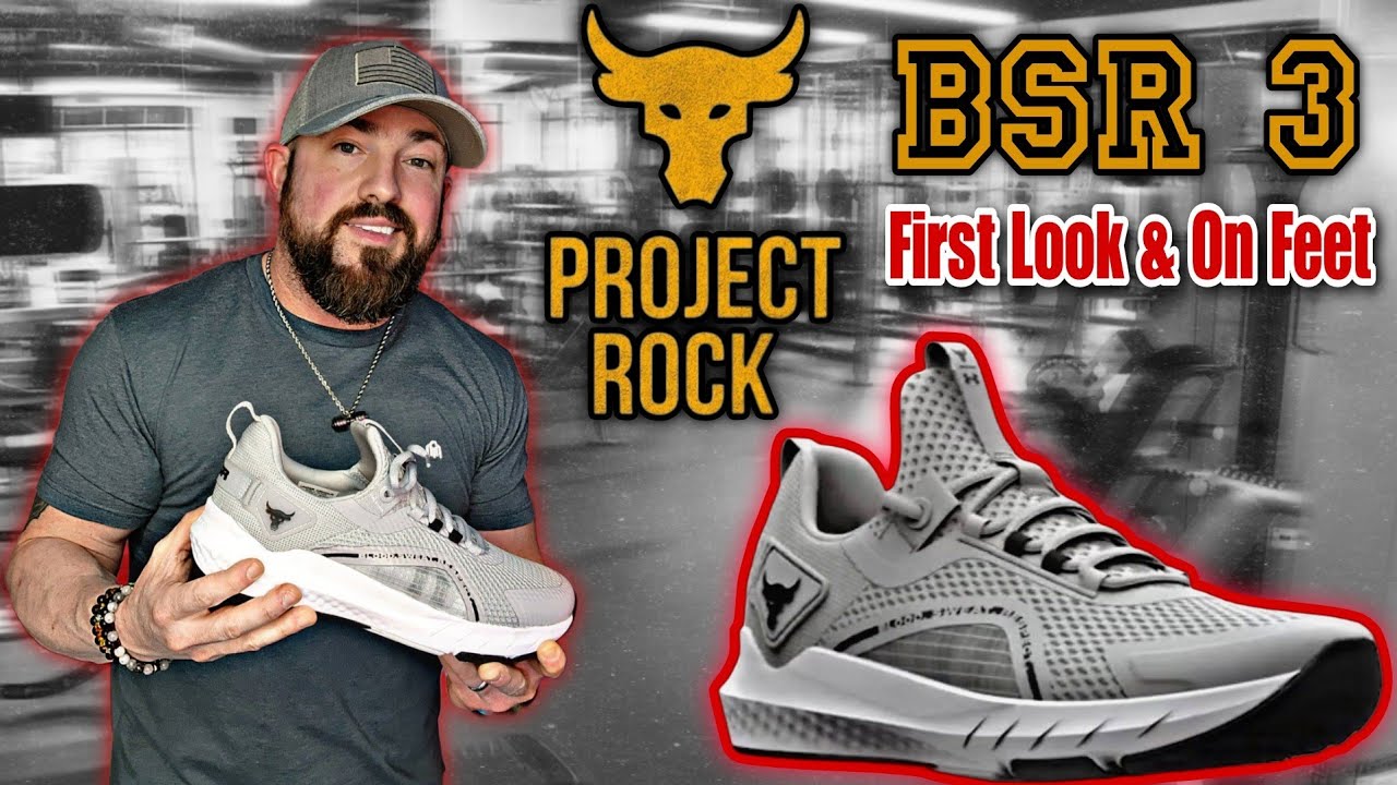 NEW UA Project Rock BSR 3 First Look & ON FEET