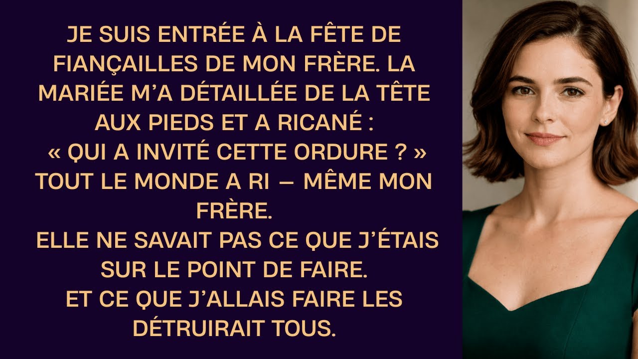 "Qui a invité cette SOUILLON ?" - Quand elle a su que j'étais sa PATRONNE, elle a blêmi !