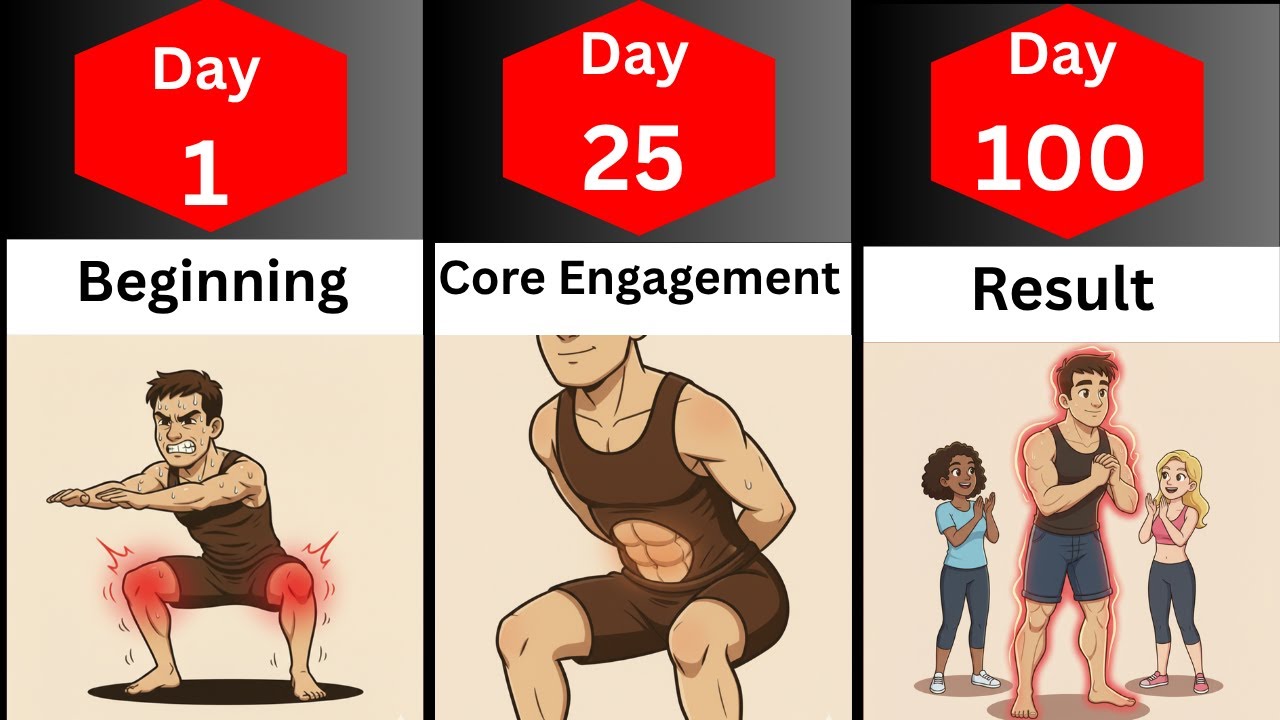 What If You Did 100 Squats Everyday | 100 Days Challenge
