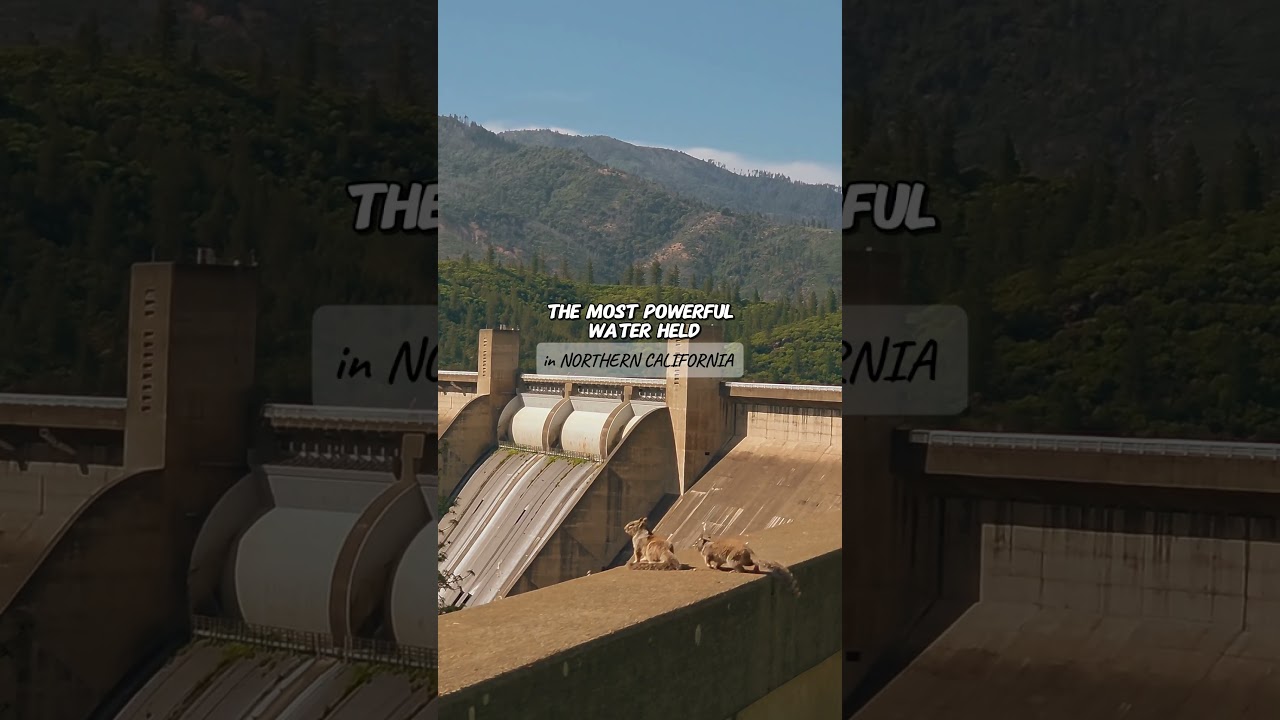📍Shasta Dam - 16349 Shasta Dam Blvd, Shasta Lake, California 