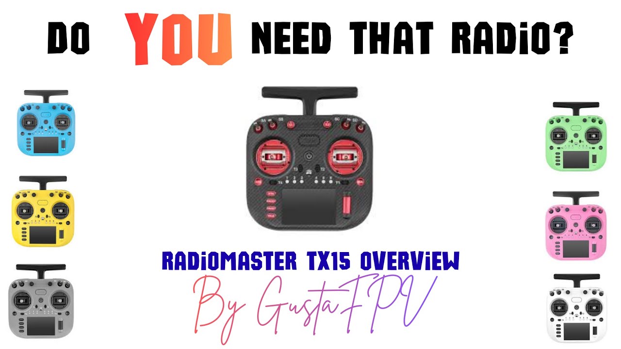 Radiomaster tx15 Overview!