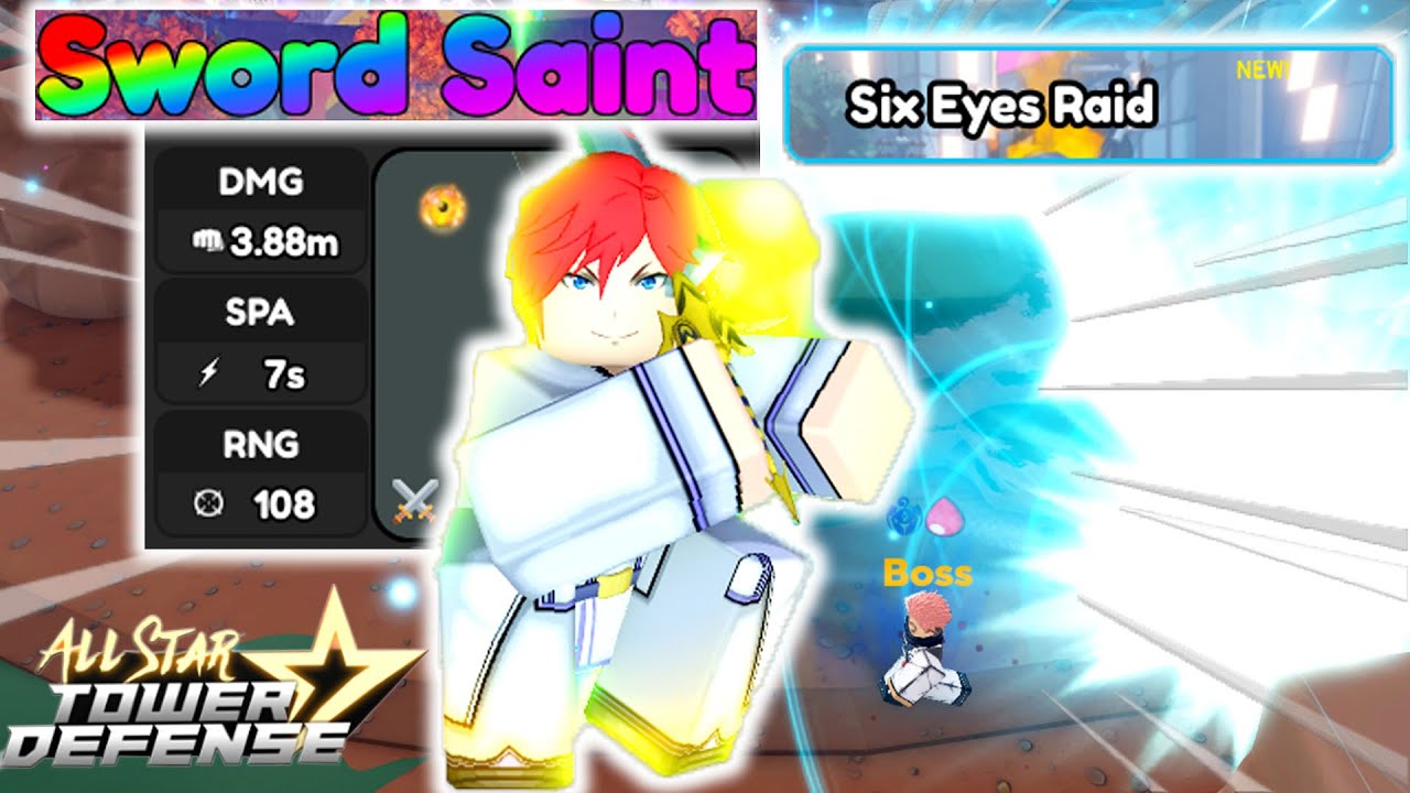 Six Eyes Raid feat. 6Star Sword Saint (Star Pass Tier 29) | 3 Units Solo Gameplay | ASTD