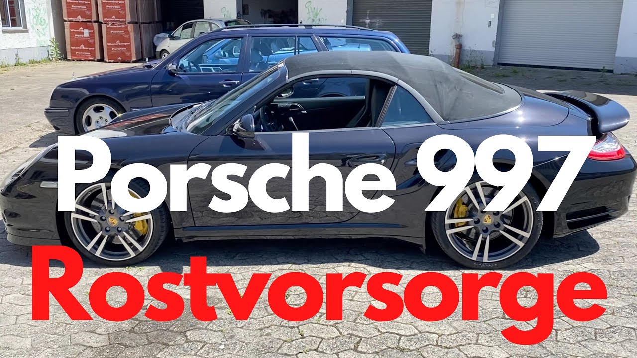 Porsche 911 Cabrio Turbo S (997) Trockeneis + Rostschutz Paket