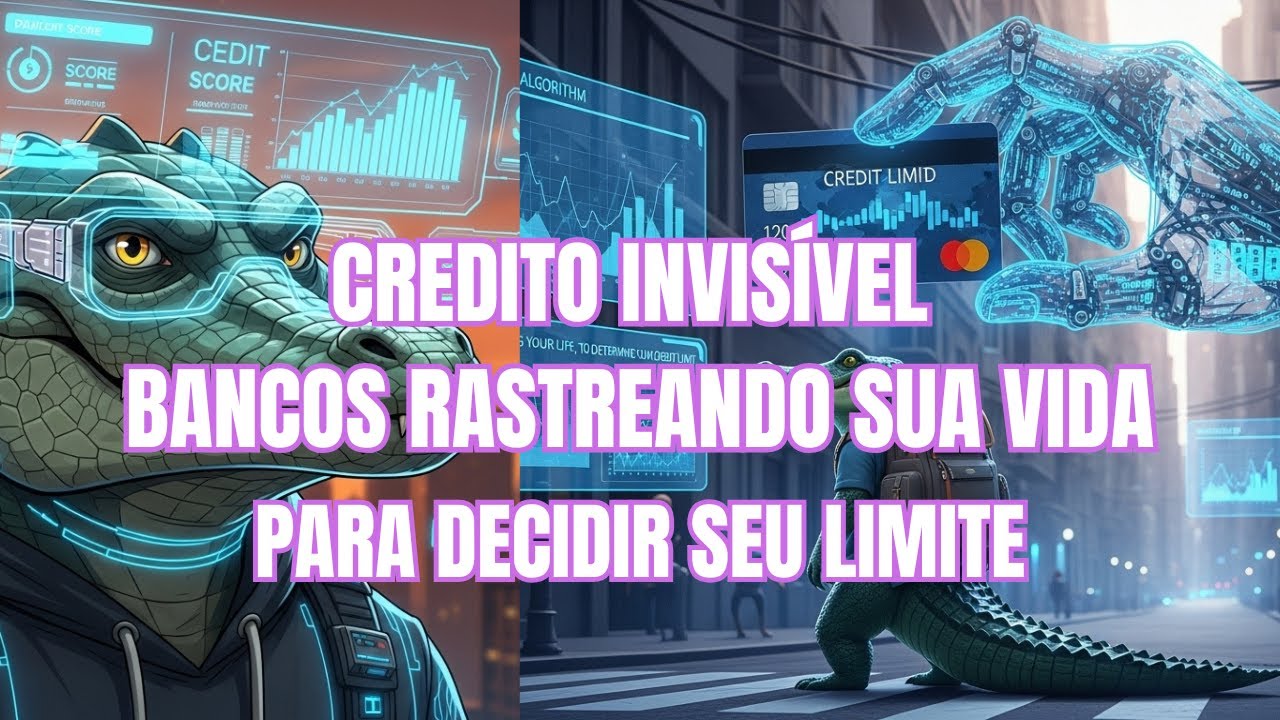 Crédito Invisível - Bancos rastreando sua vida para decidir seu limite